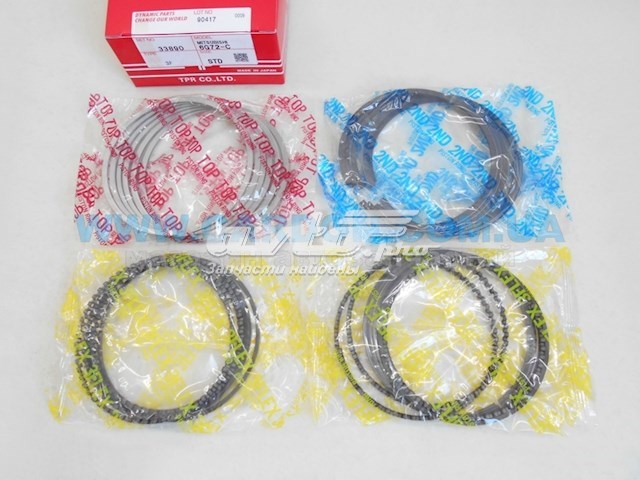 Kit de anéis de pistão de motor, STD. TPR 33890STD preço, a partir de 59,01 USD