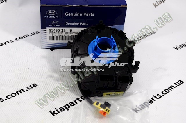 934903S315 Hyundai/Kia Anel AIRBAG de contato, cabo plano do volante
