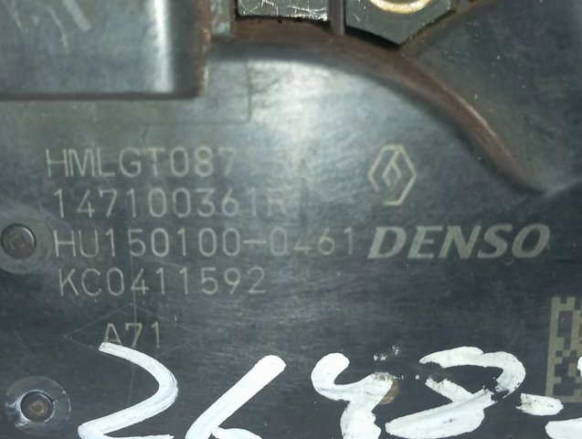 Válvula EGR de recirculação dos gases 147100361R Nissan/Infiniti