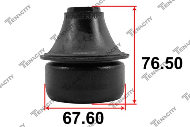 Coxim (suporte) traseiro de motor (bloco silencioso) Tenacity AWSNI1202