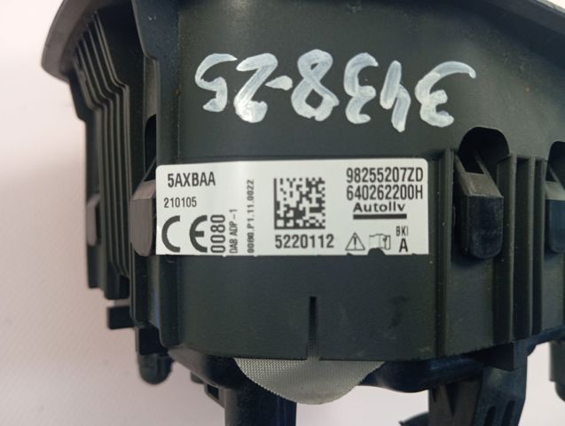 Cinto de segurança (AIRBAG) de condutor 98255207ZD Peugeot/Citroen