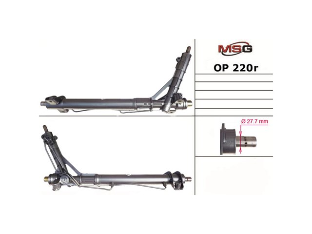 Compre OP220R MSG Rebuilding Cremalheira da direção
