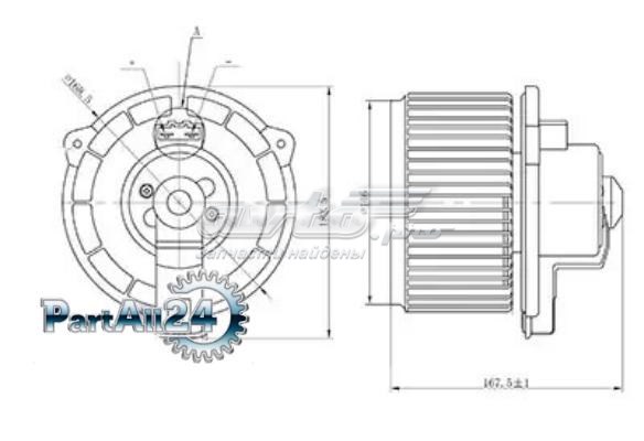 Compre LFH1950 Luzar Motor de ventilador de forno (de aquecedor de salão)