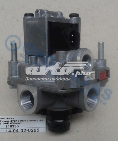 4721950317 Wabco Módulo de direção (Centralina eletrônica) ABS