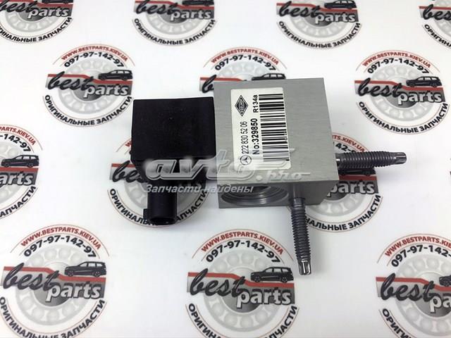 Válvula de forno (de aquecedor) A2228305206 Mercedes
