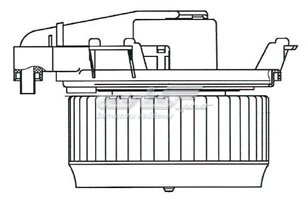 Motor de ventilador de forno (de aquecedor de salão) LFH1920 Luzar