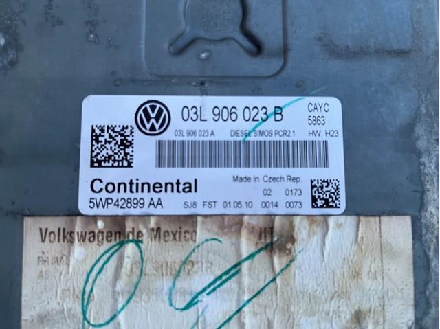 Módulo de direção (Centralina eletrônica) de motor 03L906023B VAG