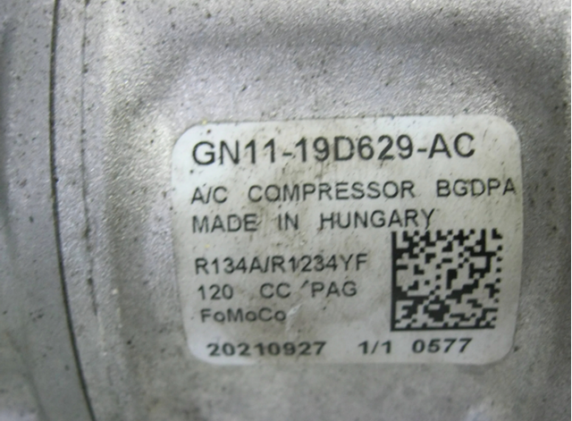 GN1119D629AC Ford Compressor de aparelho de ar condicionado