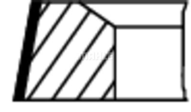 Anéis do pistão para 1 cilindro, STD. Mahle Original 028RS101010V0 preço, a partir de 44,27 USD