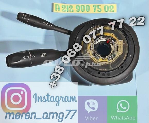 Comutador esquerdo instalado na coluna da direção Mercedes A2129007502