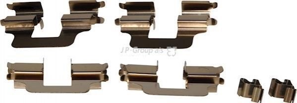 Kit de molas de fixação de sapatas de disco traseiras JP Group 1263650710 preço, a partir de 6,07 USD