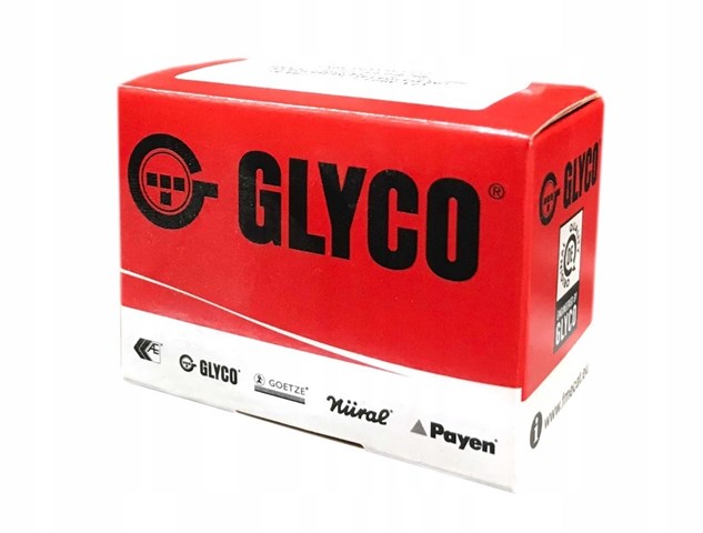 Folhas inseridas principais de cambota, kit, padrão (STD) Glyco H10907STD