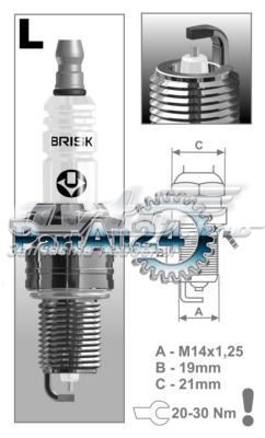 Vela de ignição Brisk LR15YS9 preço, a partir de 9,41 USD
