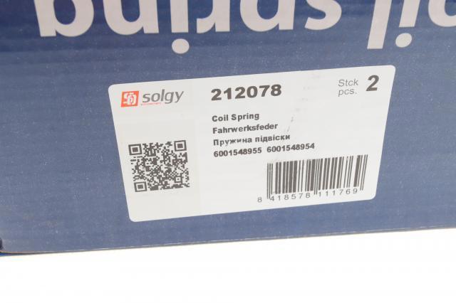 Mola traseira 212078 Solgy