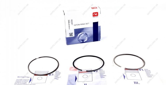 Compre 120010004600 NE/NPR Anéis do pistão para 1 cilindro, STD.