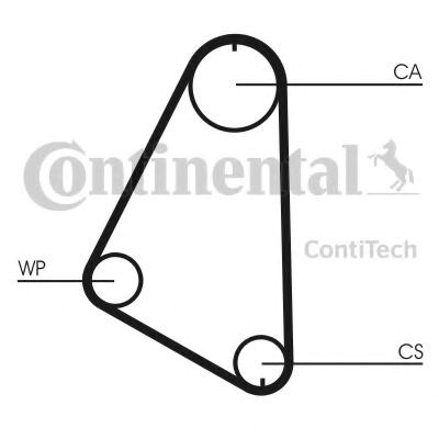 Compre CT526 Continental/Siemens Correia do mecanismo de distribuição de gás