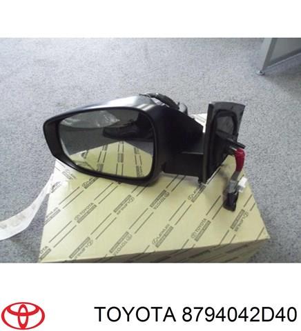 Espelho de retrovisão esquerdo 8794042D40 Toyota