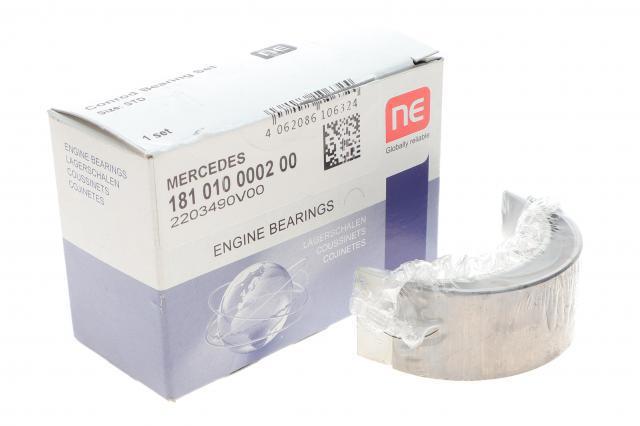 Folhas inseridas de cambota de biela, kit, padrão (STD) 181010000200 NE/NPR