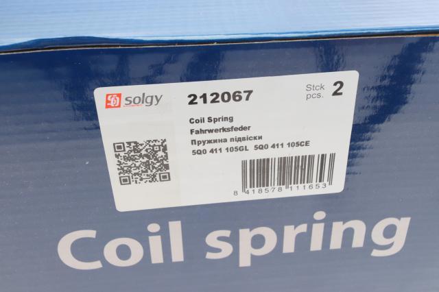 Mola dianteira Solgy 212067 preço, a partir de 28,60 USD