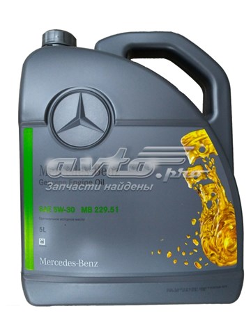 Óleo para motor Mercedes A000989760213BLER