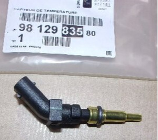 9812983580 Peugeot/Citroen Sensor de temperatura do fluido de esfriamento