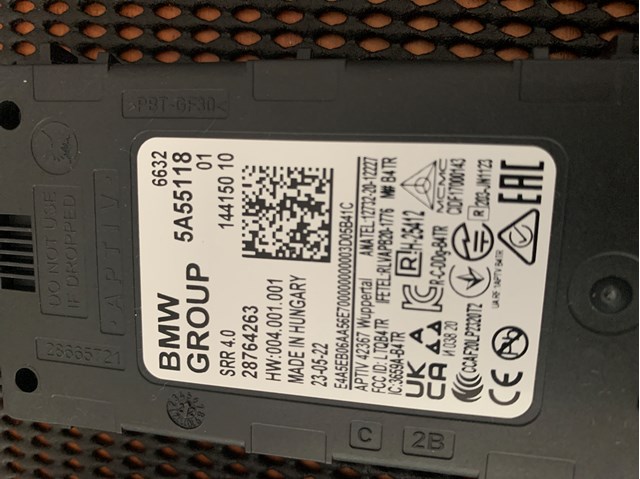 Radar de mudança de faixa BMW 66325A55118 preço, a partir de 465,94 USD