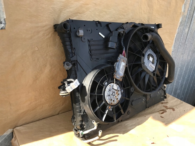 Difusor do radiador de esfriamento 7L0121203G Porsche