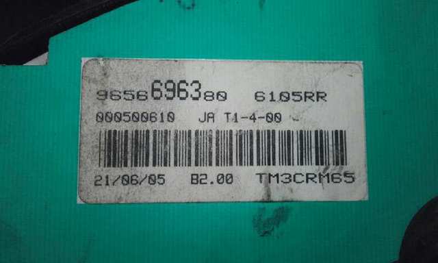  Peugeot/Citroen 9656696380 preço, a partir de 57,89 USD