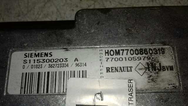 Módulo de direção (Centralina eletrônica) de motor Renault (RVI) 7700105979