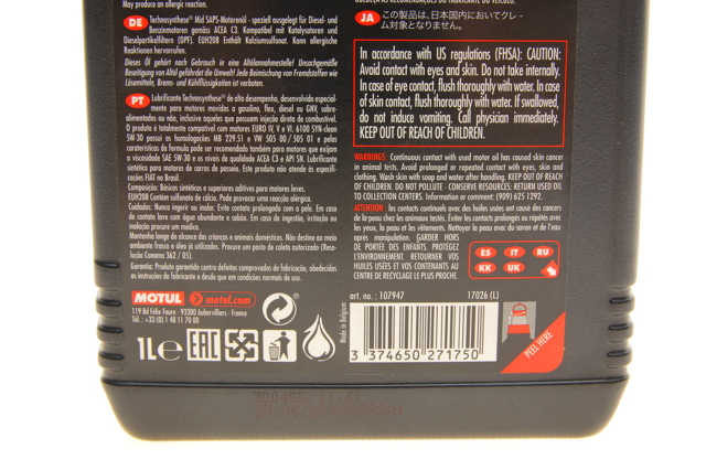 Óleo para motor 814211 Motul