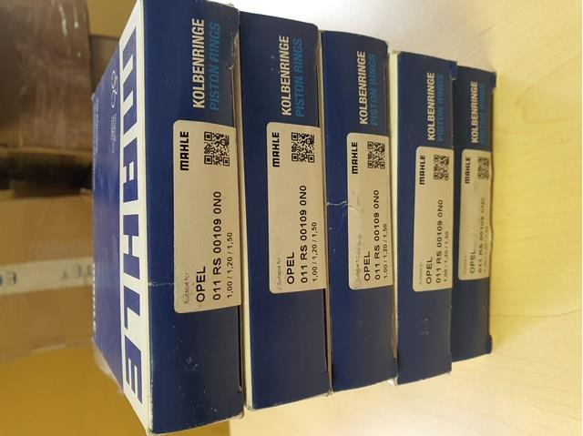 011RS001090N0 Mahle Original Anéis do pistão para 1 cilindro, STD.