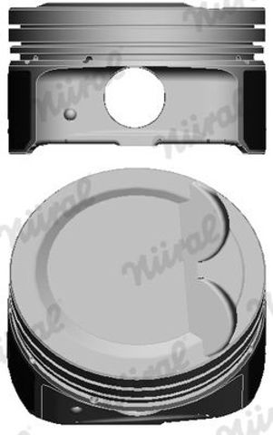 8742480700 Nural Pistão do kit para 1 cilindro, 2ª reparação ( + 0,50)