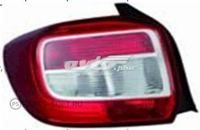 Compre 55119A6LUE Depo/Loro/Abakus Lanterna traseira esquerda