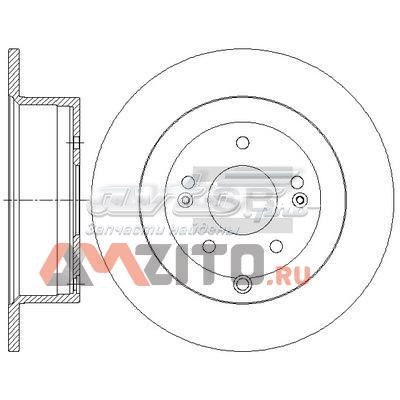Compre SD1082 Sangsin Disco do freio traseiro