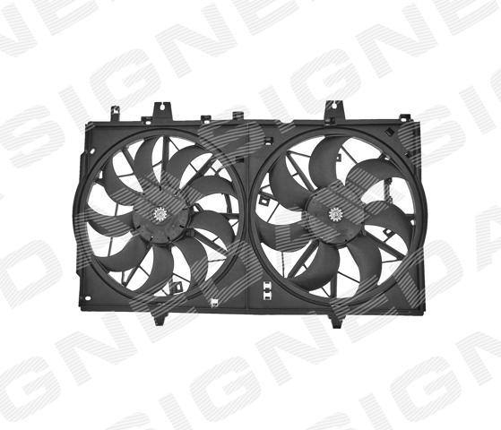 Difusor do radiador de esfriamento, montado com motor e roda de aletas Signeda RDDS67095A preço, a partir de 170,47 USD