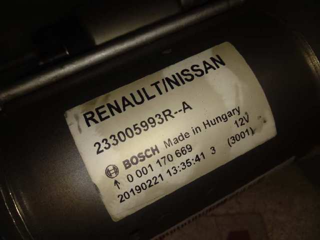 Motor de arranco Nissan/Infiniti 233005993R preço, a partir de 63,10 USD