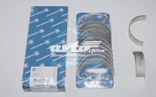 Folhas inseridas de cambota de biela, kit, 1ª reparação ( + 0,25) Kolbenschmidt 77827610