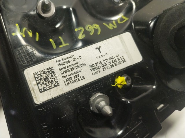 Compre 150208800B Tesla Lanterna traseira esquerda interna
