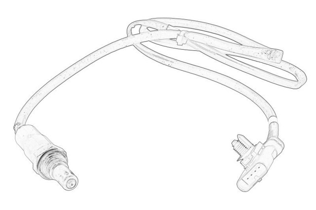 55281074 Fiat/Alfa/Lancia Sonda lambda, sensor de oxigênio depois de catalisador