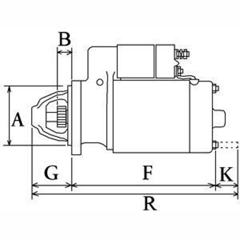 Motor de arranco Cargo F032111123 preço, a partir de 81,99 USD