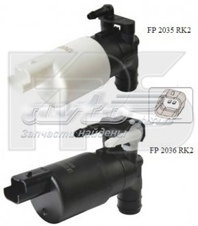 Bomba de motor de fluido para lavador de vidro dianteiro FPS FP2036RK2 preço, a partir de 10,14 USD