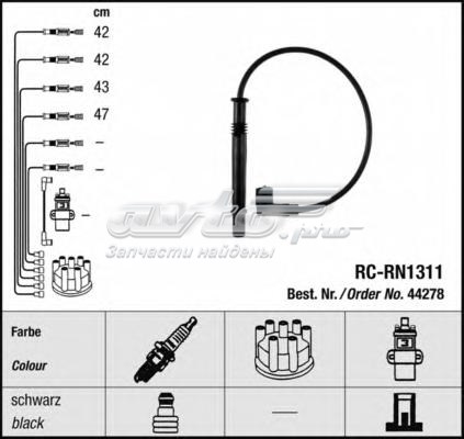 Compre RCRN1311 NGK Fios de alta voltagem, kit