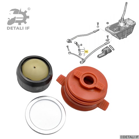 Kit de reparação de ligação de mudança DF11560 Detali IF