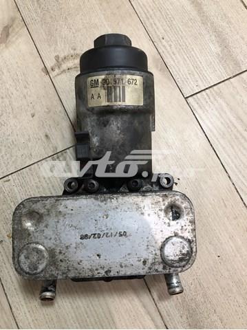Caixa do filtro de óleo 90571672 Opel