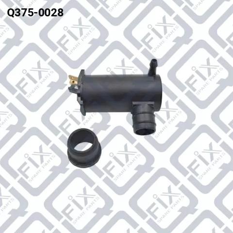 Bomba de motor de fluido para lavador de vidro dianteiro Q3750028 Q-fix