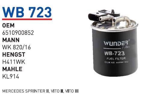 Compre WB723 Wunder Filtro de combustível