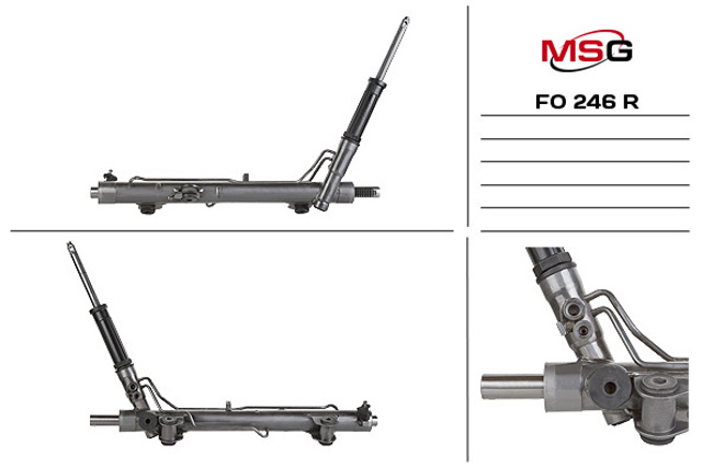 FO246R MSG Rebuilding Cremalheira da direção