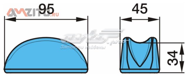 Kit de reparação da suspensão de lâminas (TRUCK) 0334521010 BPW