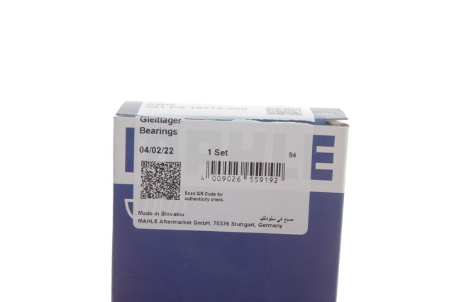Folhas inseridas de cambota de biela, kit, padrão (STD) 081PS19778000 Mahle Original