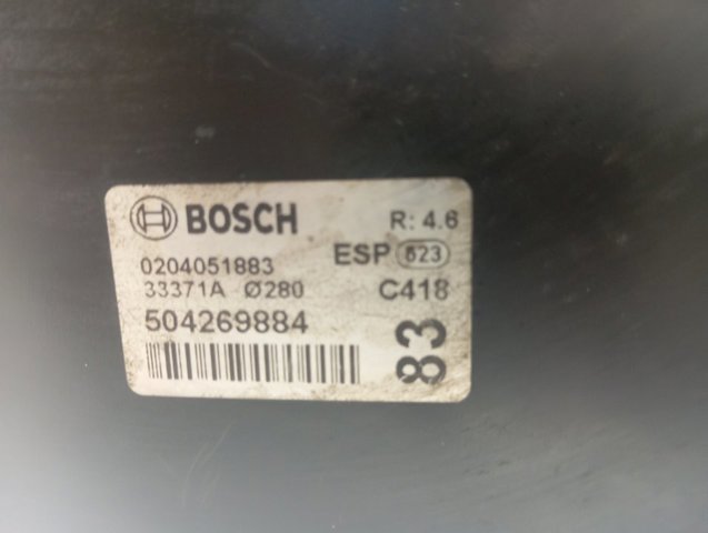 504269884 Iveco Reforçador dos freios a vácuo
